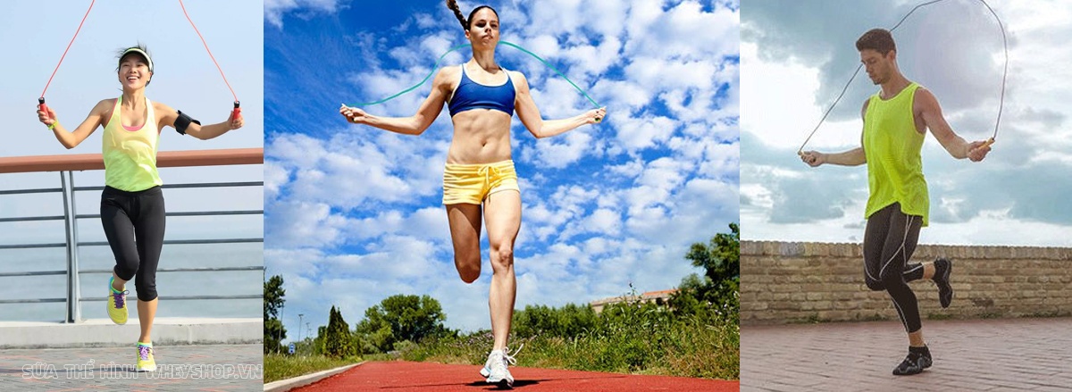Giảm cân bằng nhảy dây có hiệu quả không ? Hãy cùng WheyShop tìm hiểu chi tiết qua bài viết để hiểu rõ lợi ích của việc giảm cân bằng nhảy dây nhé...