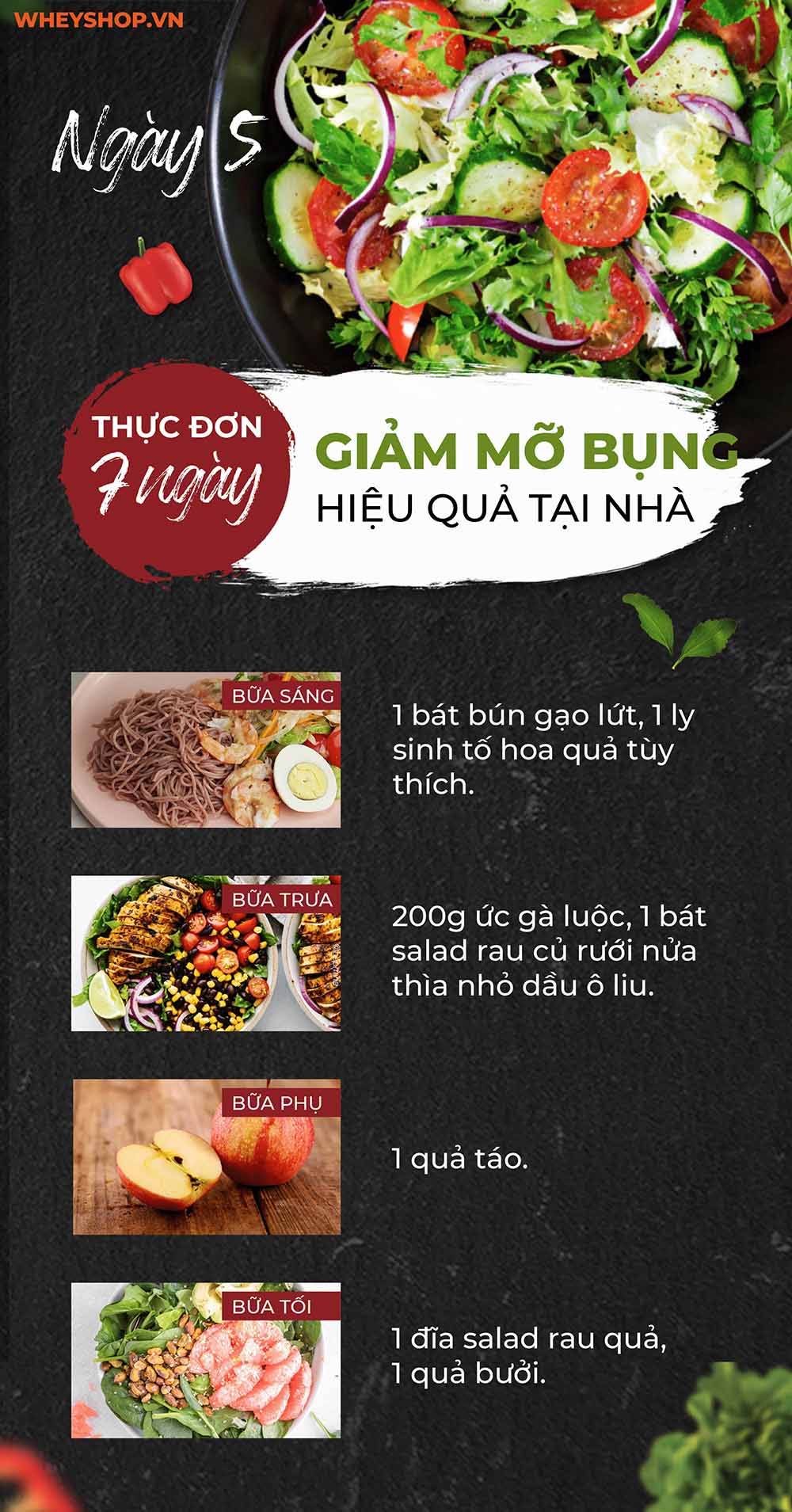 Nếu bạn đang có một thân hình cân đối, tuy nhiên dạng người dễ dàng béo bụng thì WheyShop ở đây để giúp đỡ bạn cách giảm mỡ bụng tại nhà hiệu quả trong 1...