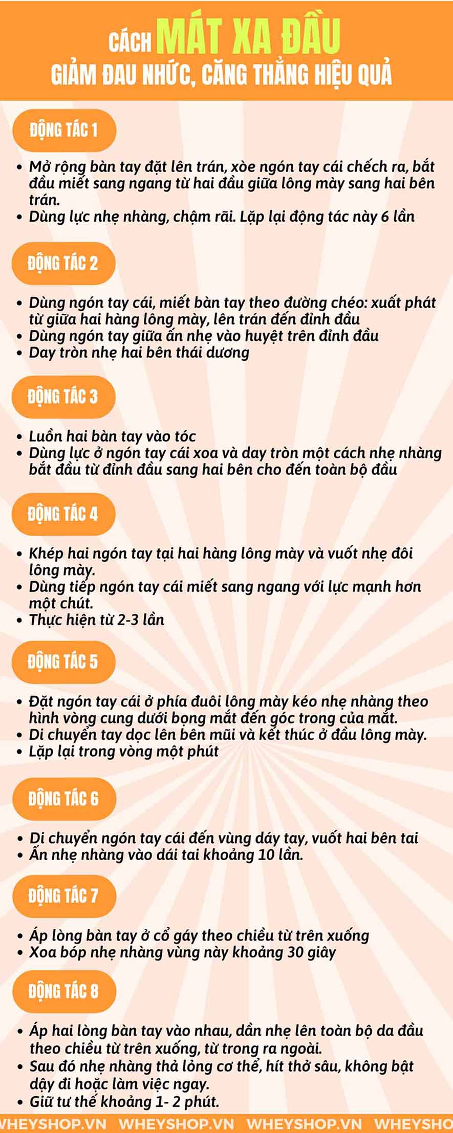 Cơn đau đầu khiến chúng ta rất cáu kỉnh, chán nản, khả năng làm việc bị hạn chế. Để tránh khỏi tình trạng này, bạn phải thử cách mát xa đầu giúp giảm đau...