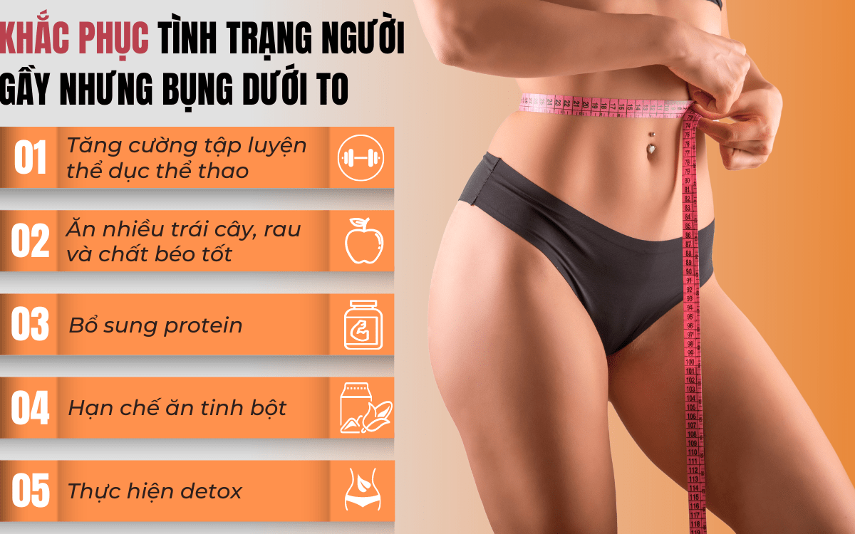 Người gầy nhưng bụng dưới to là căn bệnh chung của nhiều người hiện nay. Vậy bạn phải đối phó với tình huống này như thế nào? Xin mời các bạn hãy cùng đọc...