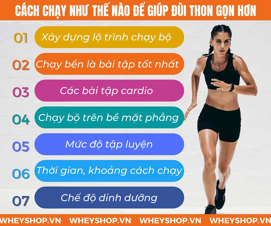 Nếu bạn đang băn khoăn thắc mắc về việc chạy bộ có làm to bắp chân không thì hãy cùng WheyShop tham khảo chi tiết ngay bài viết này...