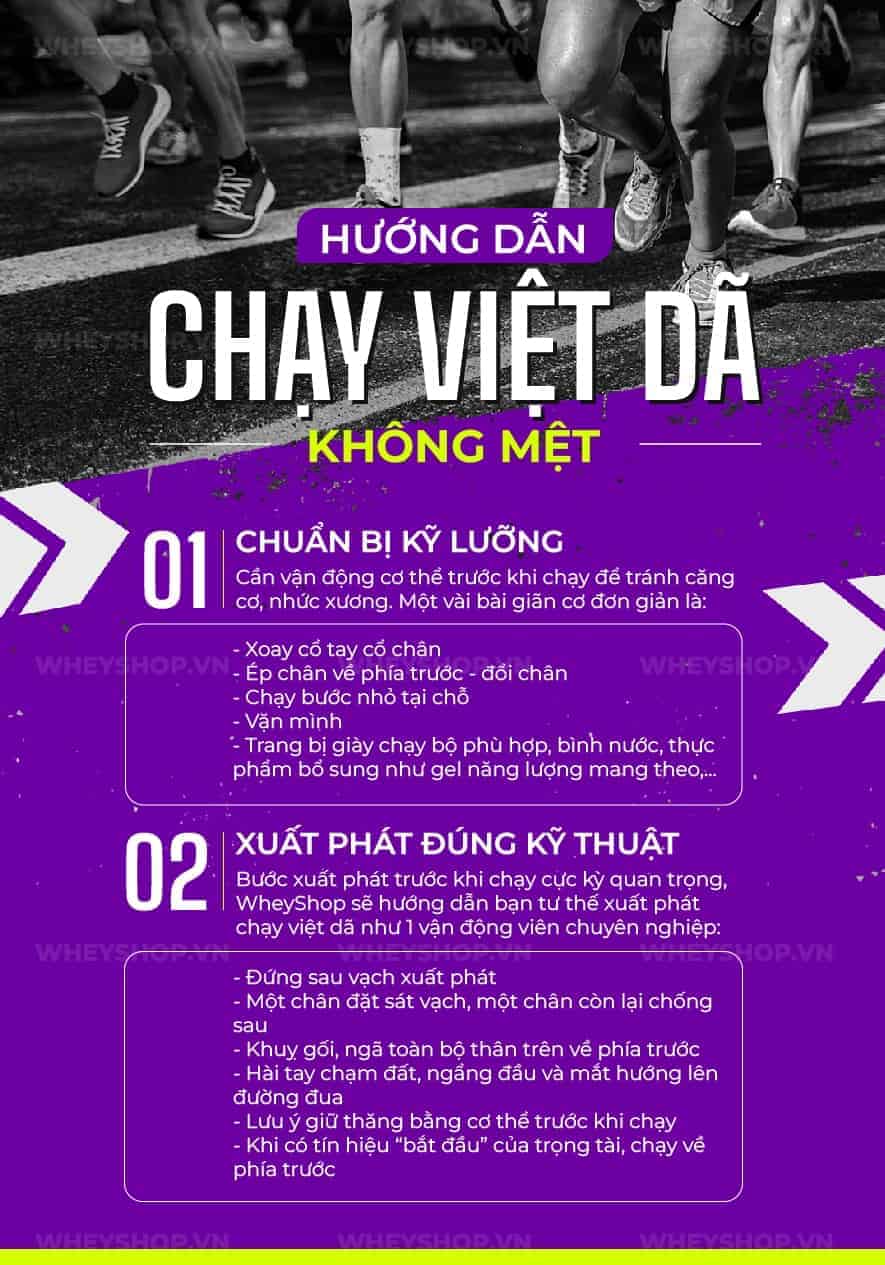 Chạy việt dã là gì? Cùng WheyShop tìm hiểu về đặc điểm của chạy việt dã và 6 cách chạy việt dã không mệt qua bài viết sau đây nhé...
