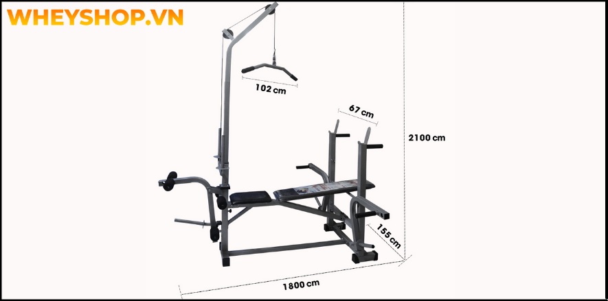 Giàn tạ đa năng là thiết bị phổ biến của các tín đồ tập gym, nó được ví như một phòng tập gym thu nhỏ ở chỗ được tích hợp nhiều bài tập thể hình, từ đơn giản...