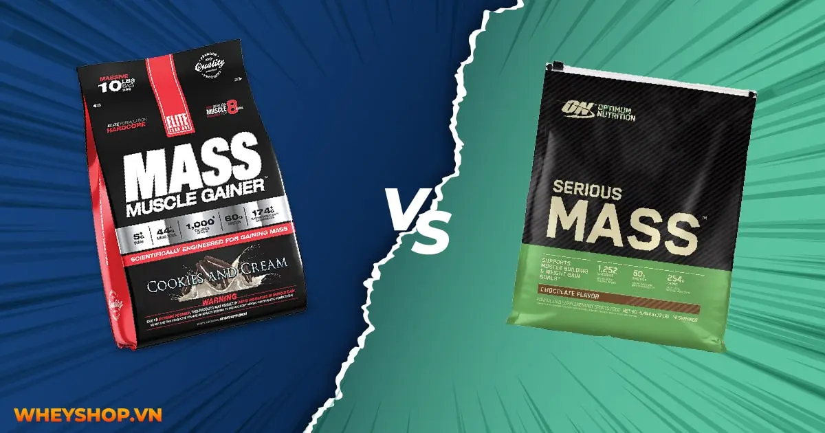 Nếu bạn đăng băn khoăn lựa chọn Mass Muscle Gainer và Serious Mass thì hãy cùng WheyShop so sánh, đánh giá chi tiết qua bài viết ...
