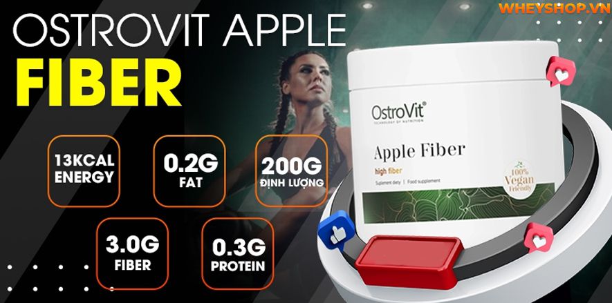 Nếu bạn đang băn khoăn không biết Ostrovit Apple Fiber có tốt không thì hãy cùng WheyShop tìm hiểu đánh giá Ostrovit Apple Fiber qua bài...