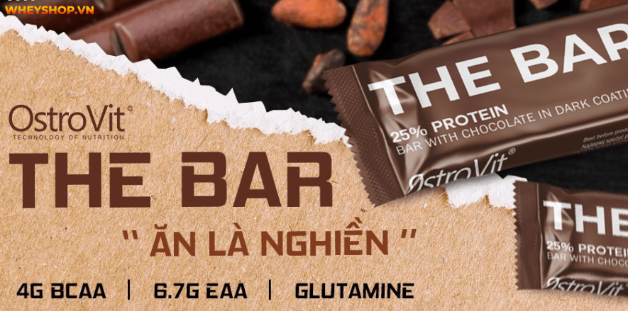 Bạn băn khoăn không biết Ostrovit Protein Bar có tốt không? Bài viết này WheyShop sẽ đánh giá thanh bánh này nhé!