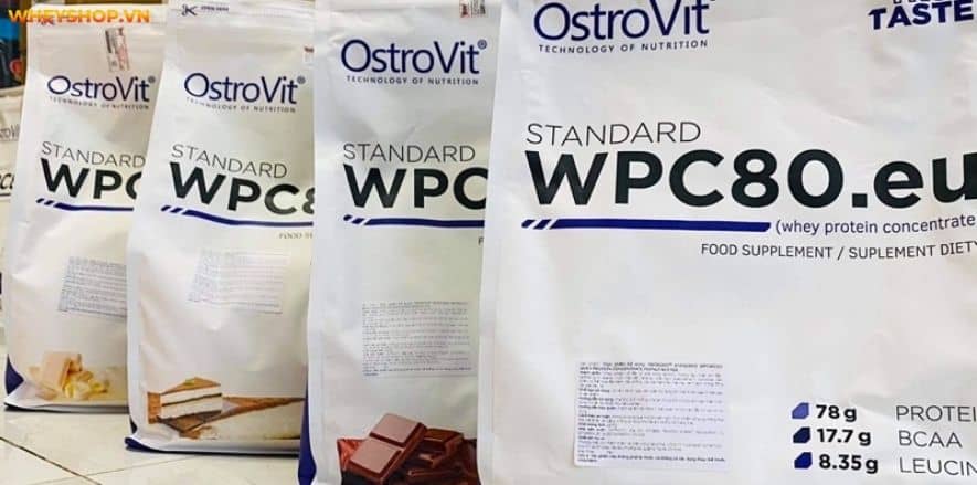 Ostrovit Standard WPC80 luôn là dòng Whey Protein vừa rẻ vừa tốt. Bài viết dưới đây, WheyShop sẽ đánh giá Ostrovit Standard WPC80 một cách khách quan...