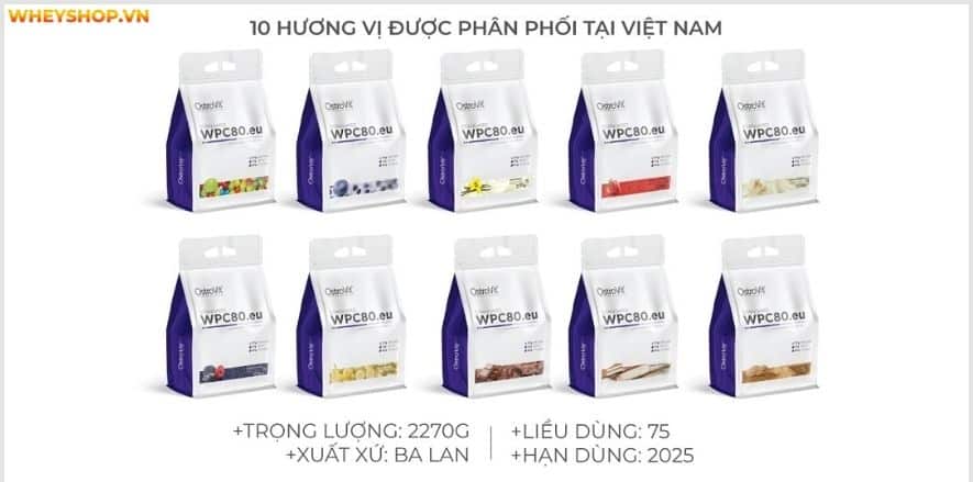 Ostrovit Standard WPC80 luôn là dòng Whey Protein vừa rẻ vừa tốt. Bài viết dưới đây, WheyShop sẽ đánh giá Ostrovit Standard WPC80 một cách khách quan...
