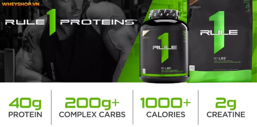 Rule 1 Mass Gainer nhận được nhiều lời khen là sữa tăng cân vô cùng hiệu quả, thơm ngon. WheyShop cùng các bạn review đánh giá Rule 1 Mass Gainer có tốt không..