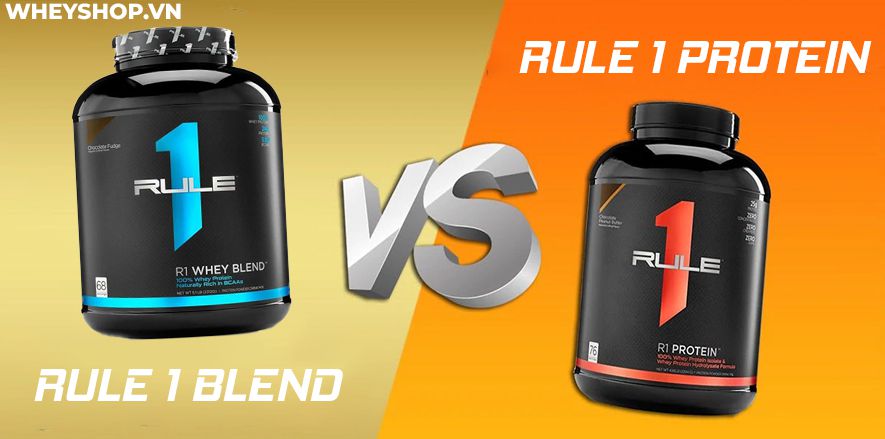 Nếu bạn đang băn khoăn Rule 1 Whey Blend và Rule 1 Protein loại nào tốt hơn thì hãy cùng WheyShop so sánh qua bài viết...