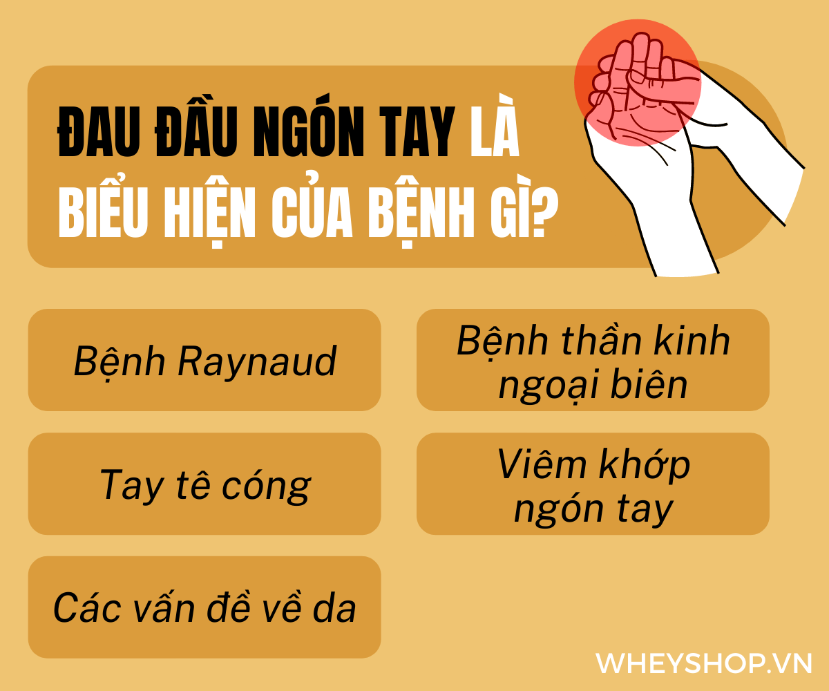 Đau đầu ngón tay tưởng như chỉ là một triệu chứng thông thường nhưng thực chất đó là dấu hiệu cảnh báo tình trạng sức khỏe tiềm ẩn bên trong chúng ta. Vì...
