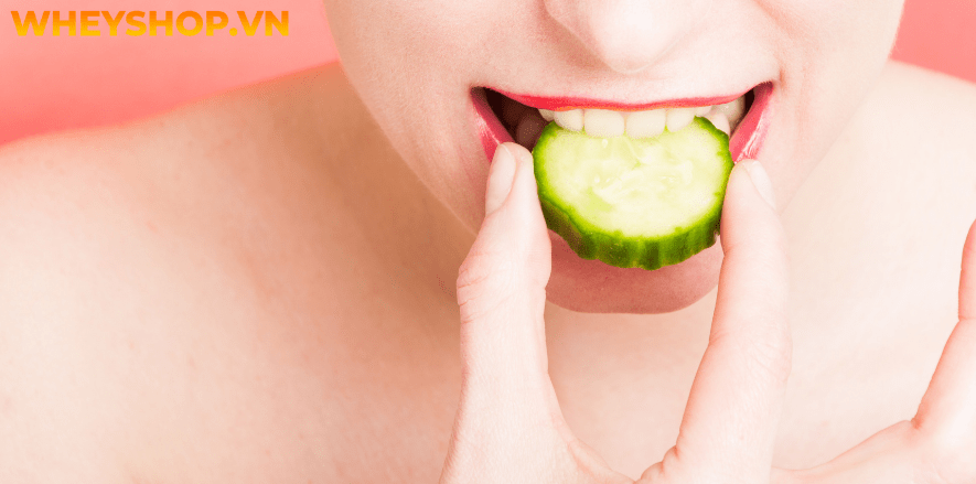 Dưa chuột bao nhiêu calo? Ăn dưa chuột giảm cân có tốt không? Thực đơn giảm cân với dưa chuột? Hãy cùng WheyShop tìm hiểu chi tiết qua bài viết..
