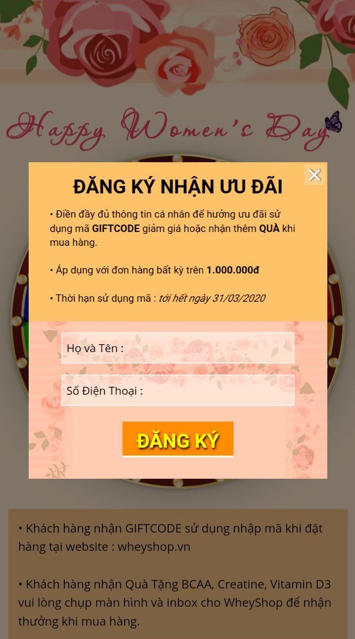 event vong quay may man