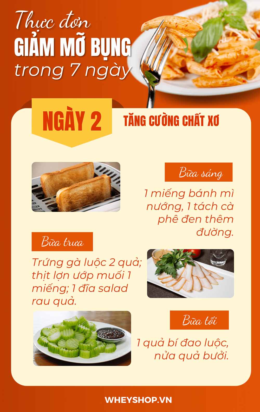 Nếu bạn đang băn khoăn tìm kiếm thực đơn giảm mỡ bụng trong 7 ngày thì hãy cùng WheyShop tham khảo chi tiết bài viết ngay sau...