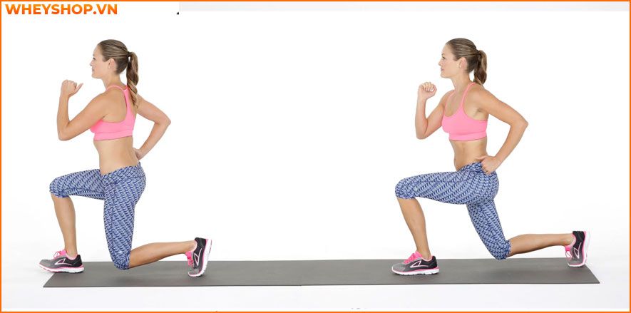 backward lunge tăng vòng 3