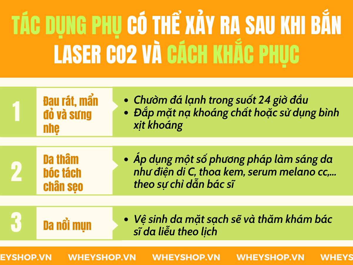 Sau quá trình điều trị, thói quen chăm sóc da sau khi bắn laser co2 hàng ngày đóng vai trò thúc đẩy quá trình chữa lành vết thương, tăng cường sức khỏe làn...