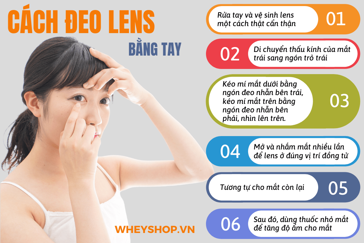 Kính áp tròng được ưu tiên sử dụng vì chúng sẽ không để lại bất kỳ vết hằn nào trên sống mũi và không bị rối như trường hợp của các loại kính thông thường....