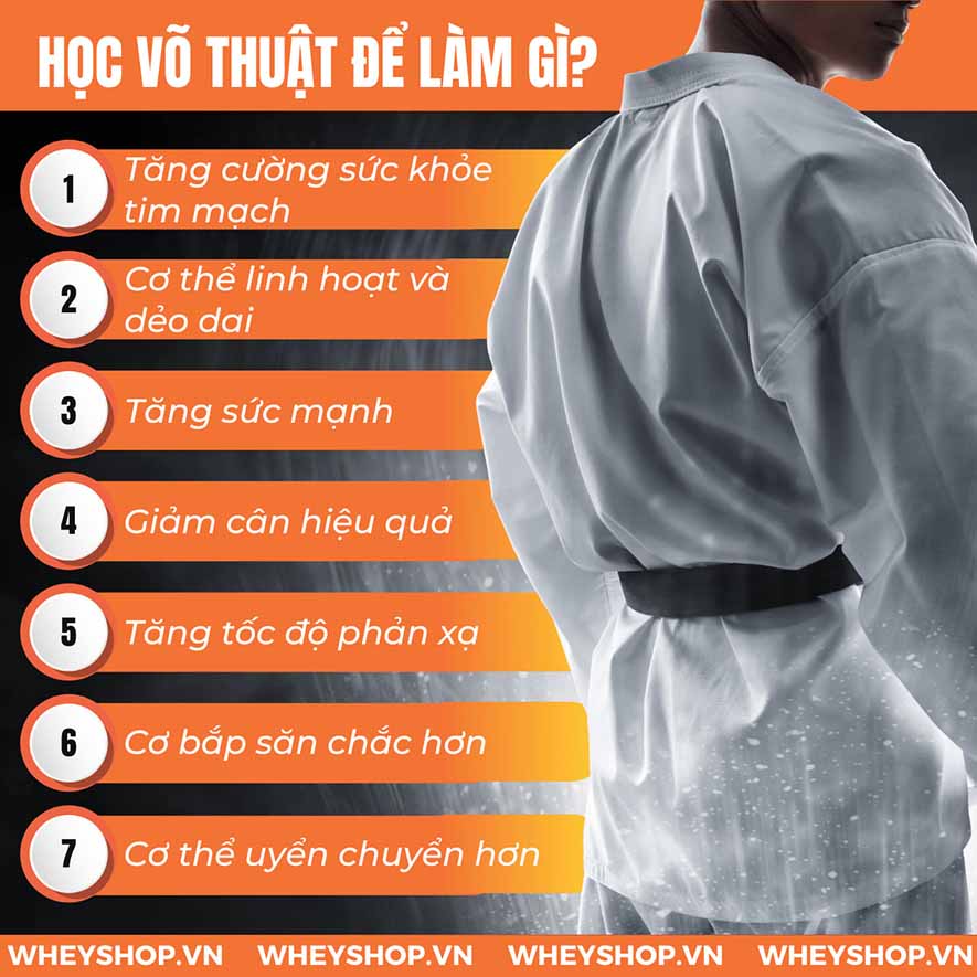 Võ thuật là một bộ môn lâu đời với nhiều môn phái như vovinam, karate, taekwondo…Tuy nhiên, rất nhiều người đặt ra câu hỏi " học võ thuật để làm gì?" Xin mời...
