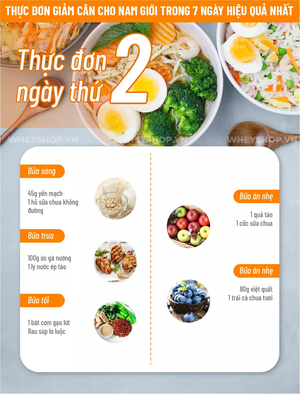 Hiện nay, số người là nam giới mắc bệnh béo phì đang ngày càng tăng cao. Vì vậy, xây dựng một thực đơn giảm cân cho nam giới là phương pháp an toàn và hiệu...