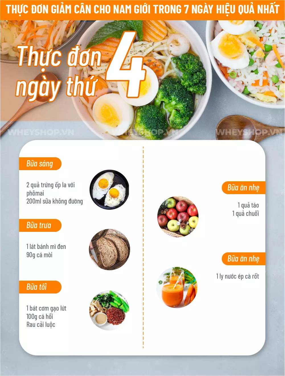 Hiện nay, số người là nam giới mắc bệnh béo phì đang ngày càng tăng cao. Vì vậy, xây dựng một thực đơn giảm cân cho nam giới là phương pháp an toàn và hiệu...