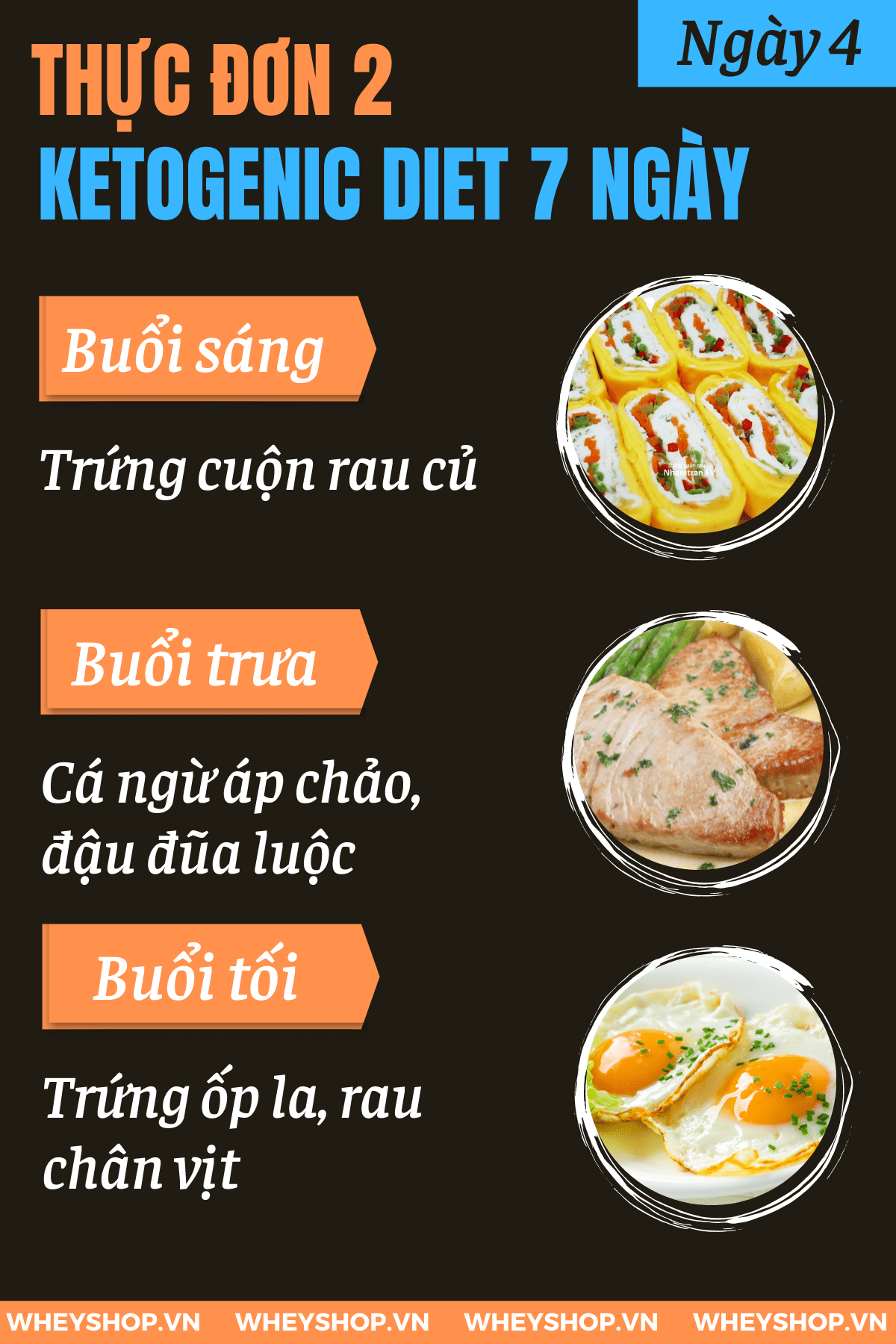 Ketogenic Diet là gì? Nếu bạn đang băn khoăn tìm hiểu thực đơn giảm cân Ketogenic Diet thì hãy cùng WheyShop tham khảo bài viết...