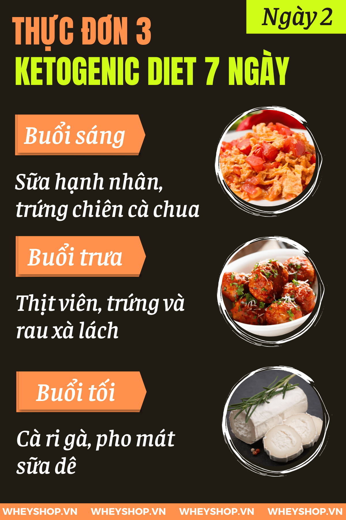 Ketogenic Diet là gì? Nếu bạn đang băn khoăn tìm hiểu thực đơn giảm cân Ketogenic Diet thì hãy cùng WheyShop tham khảo bài viết...