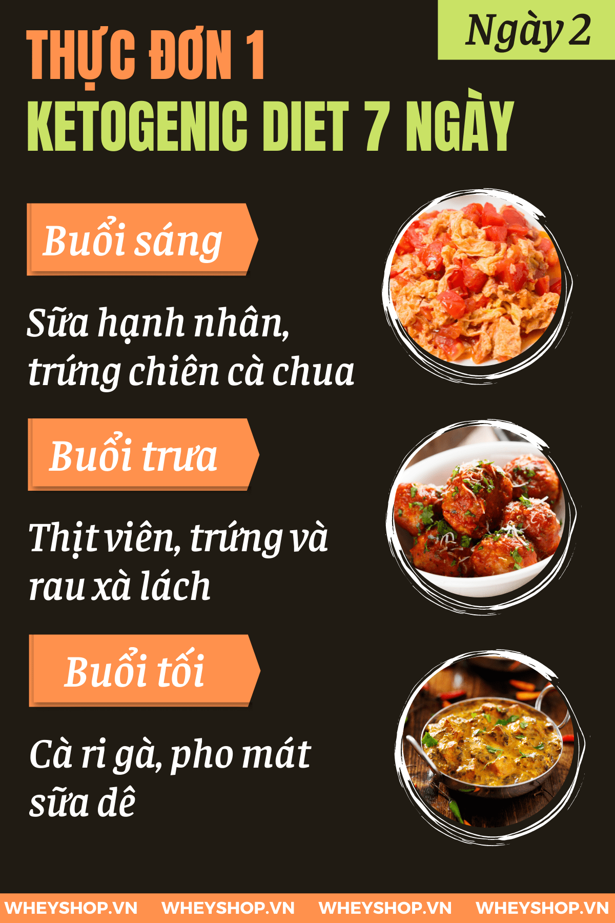 Ketogenic Diet là gì? Nếu bạn đang băn khoăn tìm hiểu thực đơn giảm cân Ketogenic Diet thì hãy cùng WheyShop tham khảo bài viết...