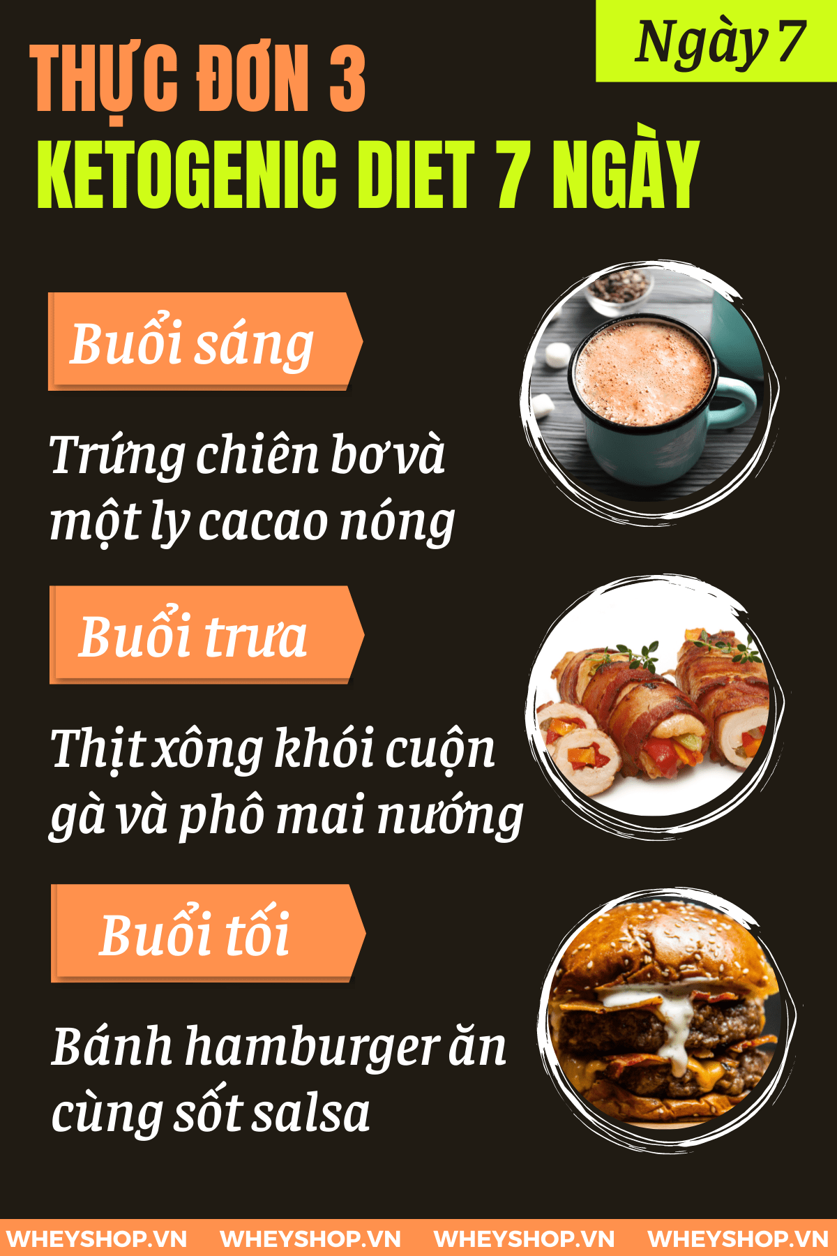 Ketogenic Diet là gì? Nếu bạn đang băn khoăn tìm hiểu thực đơn giảm cân Ketogenic Diet thì hãy cùng WheyShop tham khảo bài viết...