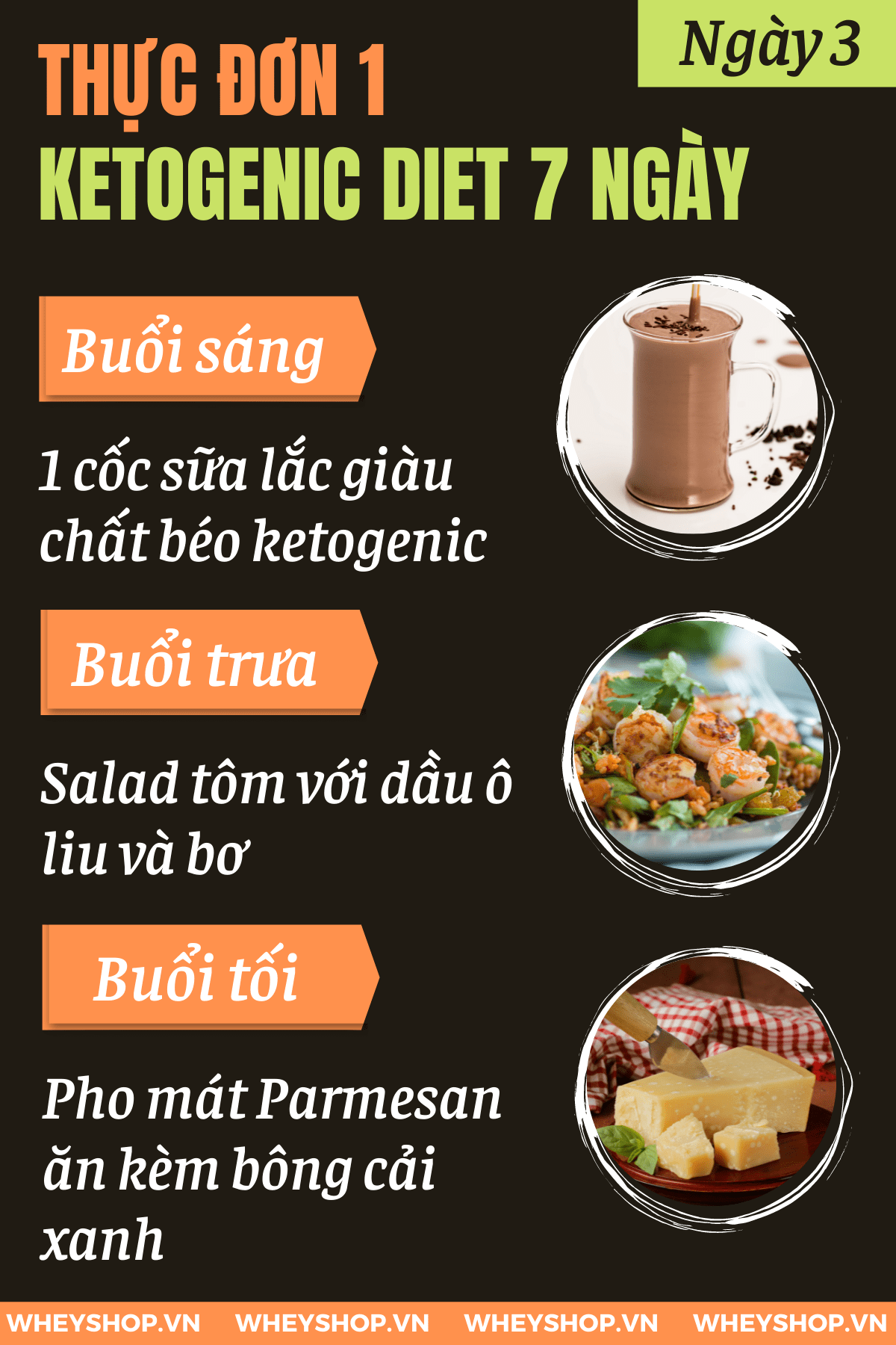 Ketogenic Diet là gì? Nếu bạn đang băn khoăn tìm hiểu thực đơn giảm cân Ketogenic Diet thì hãy cùng WheyShop tham khảo bài viết...