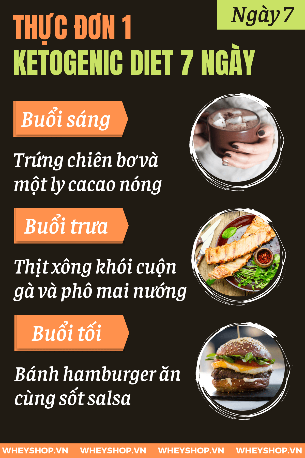 Ketogenic Diet là gì? Nếu bạn đang băn khoăn tìm hiểu thực đơn giảm cân Ketogenic Diet thì hãy cùng WheyShop tham khảo bài viết...