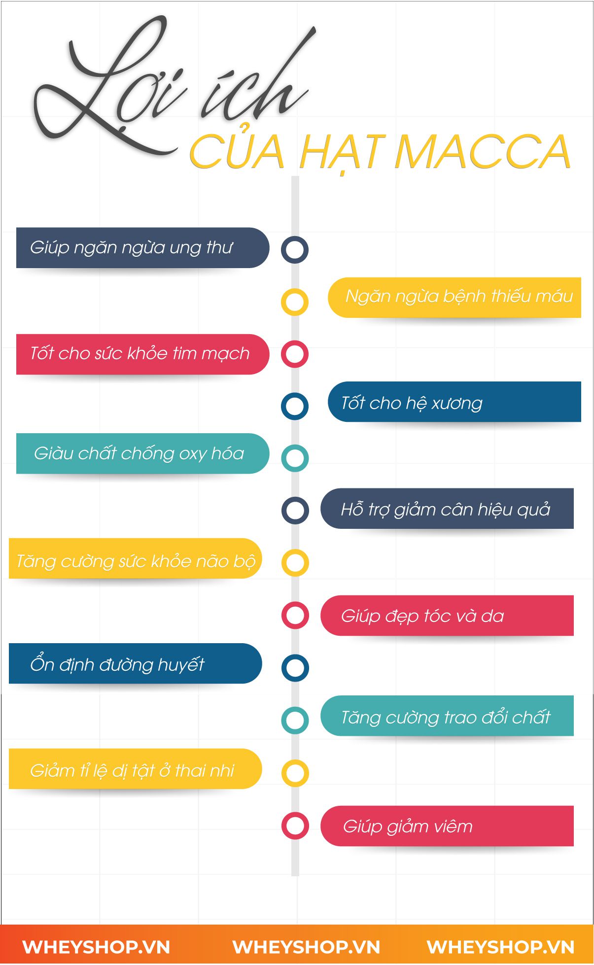 Bạn đã hiểu rõ hết về công dụng lợi ích của hạt macca chưa? Hãy cùng WheyShop tìm hiểu chi tiết về lợi ích của hạt macca qua bài viết...