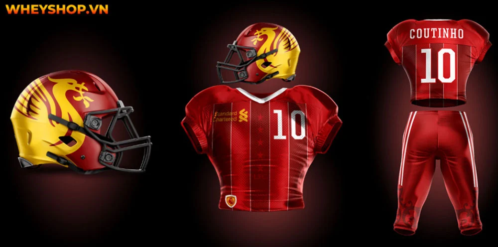 Bóng bầu dục là một môn thể thao phổ biến trên khắp thế giới. Đây là môn thể thao đồng đội được nhiều bạn trẻ yêu thích và lựa chọn tham gia. Cùng WheyShop...