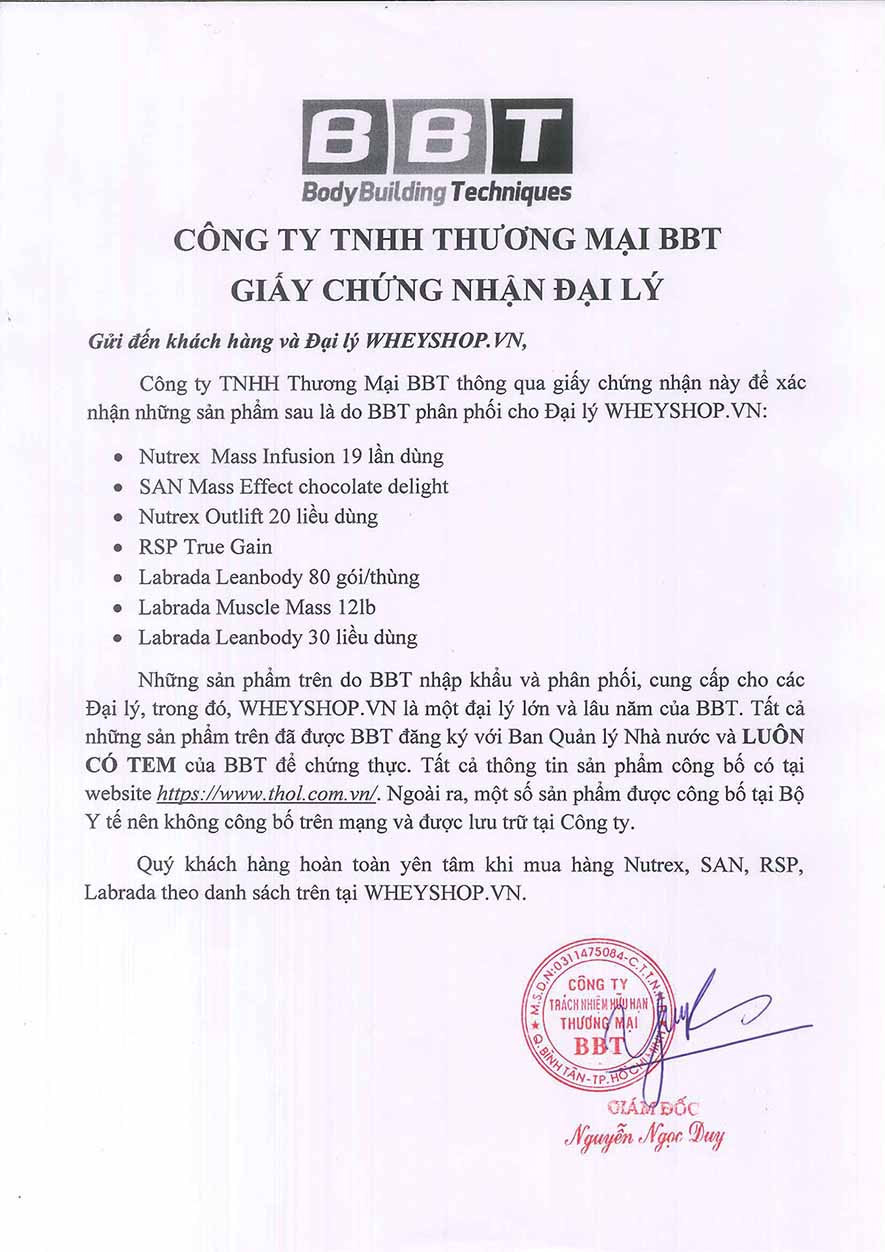 BBT là nhà nhập khẩu thực phẩm bổ sung hàng đầu Việt Nam. Vậy muốn mua sản phẩm BBT uy tín, giá rẻ tại Hà Nội TpHCM thì lựa chọn ở đâu? Cùng tìm hiểu ,...