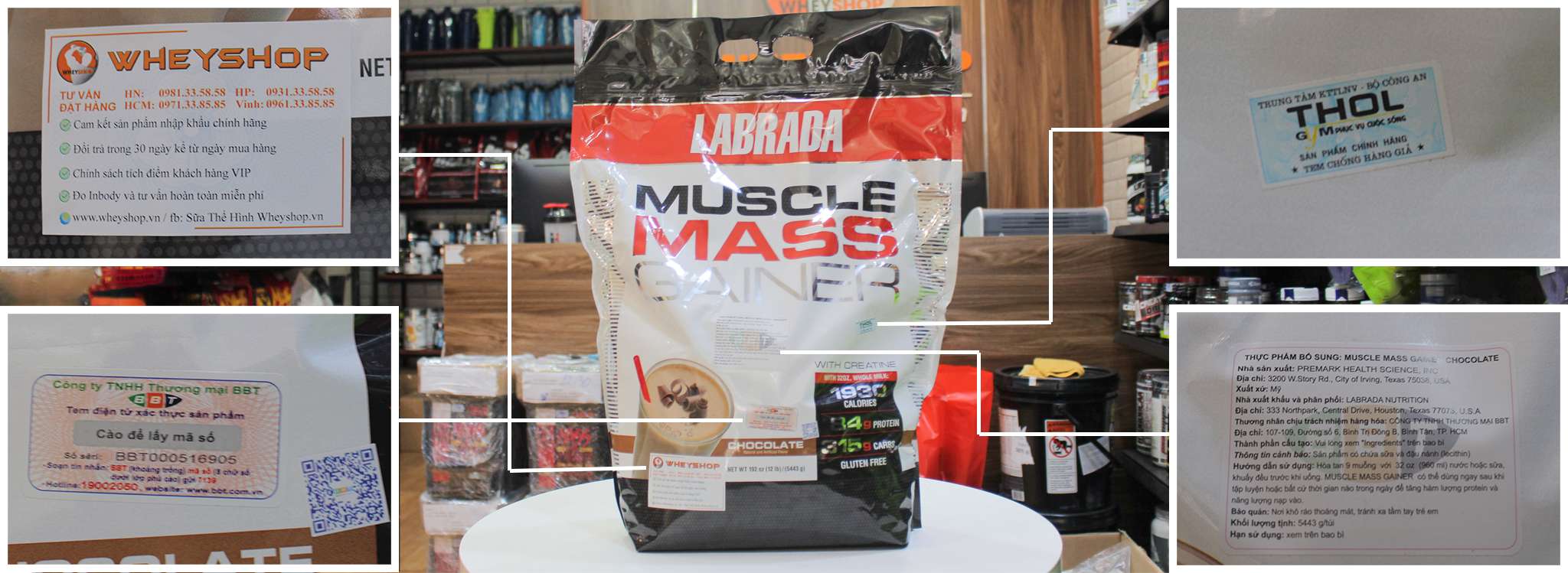 muscle mass 5,4 kg gia re ha noi tphcm