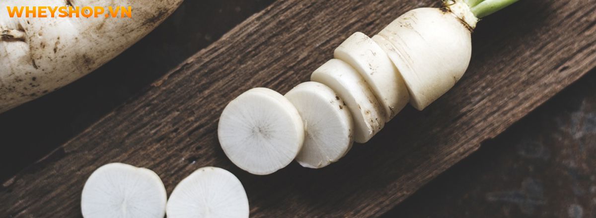 Những lưu ý khi sử dụng củ cải trắng 