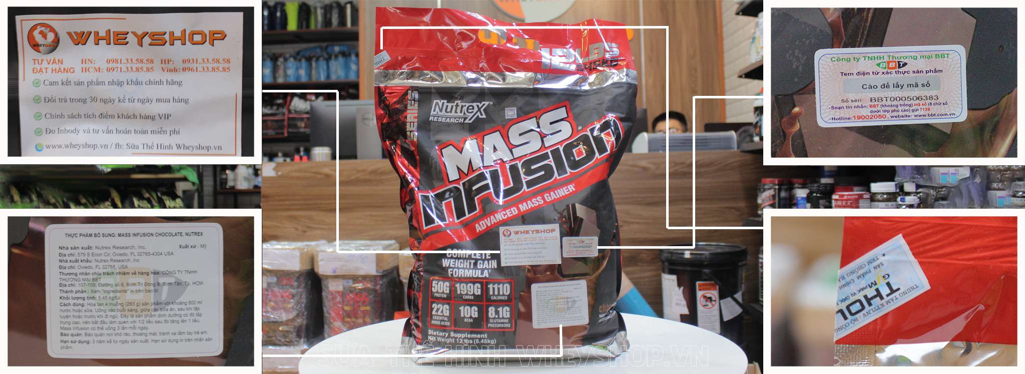 nutrex mass infusion tem nhan hieu chinh hang tai wheyshop