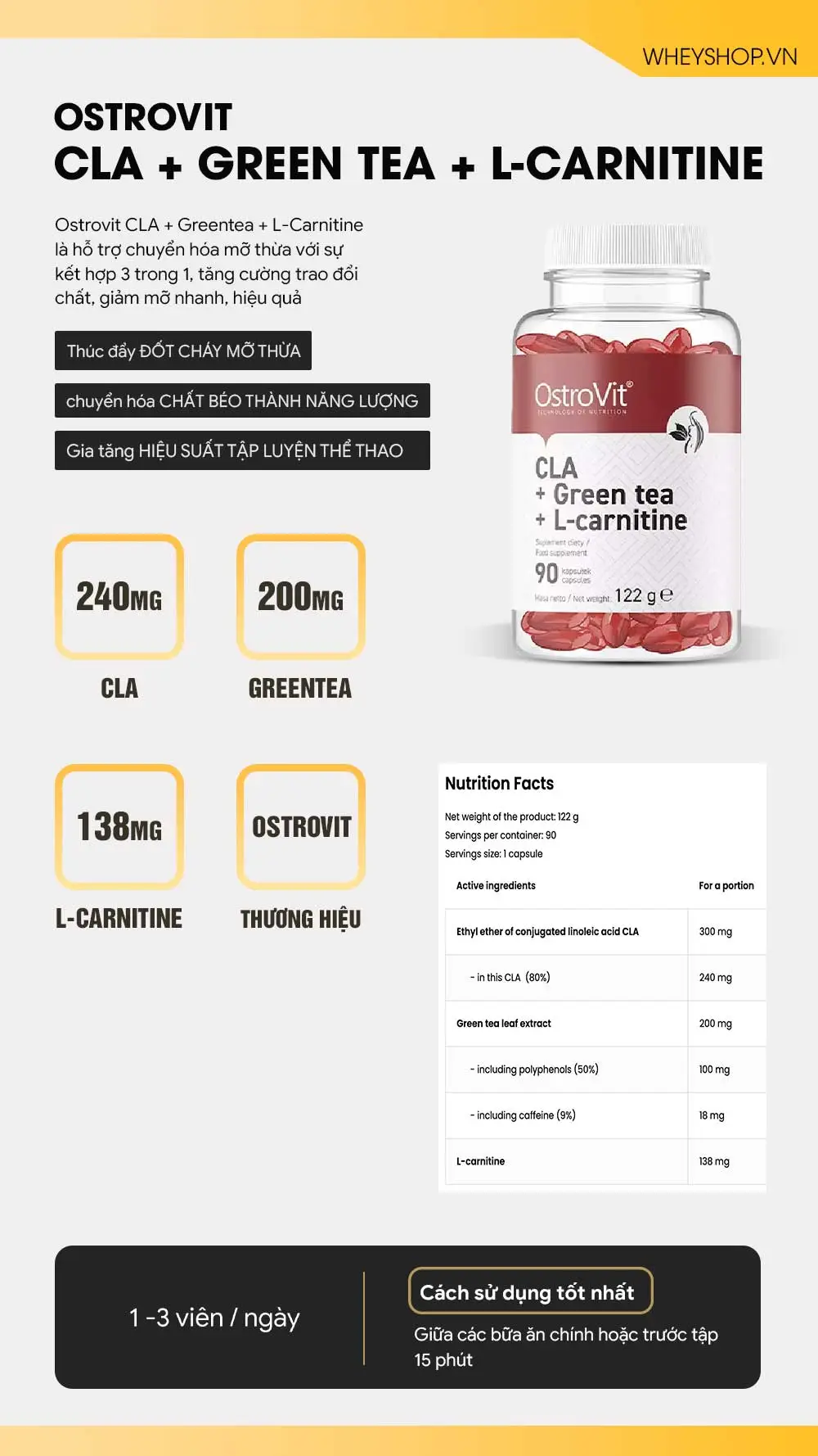 ostrovit-cla-greentea-l-carnitine-90-vien