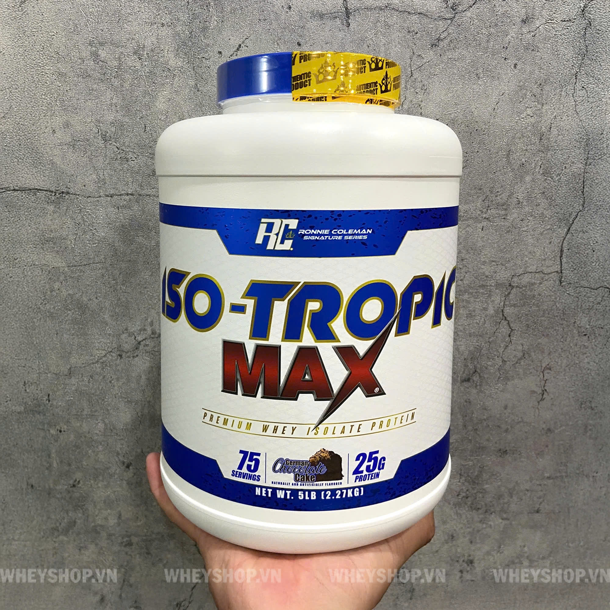 Đánh giá RC ISO Tropic Max whey isolate 25g protein giá và cách uống hiệu quả
