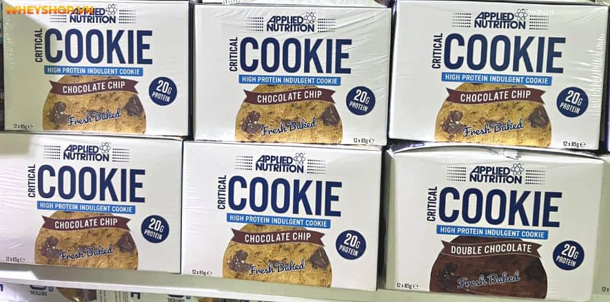 Bánh Applied Critical Cookies là thanh protein cao sẽ đáp ứng sự thèm ăn của bạn. Cùng WheyShop Review đánh giá Bánh Applied Critical Cookies có tốt không...