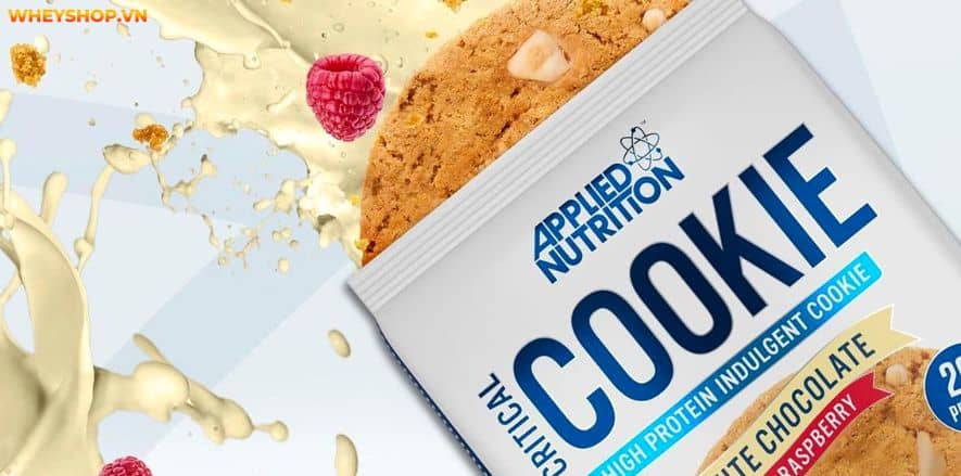 Bánh Applied Critical Cookies là thanh protein cao sẽ đáp ứng sự thèm ăn của bạn. Cùng WheyShop Review đánh giá Bánh Applied Critical Cookies có tốt không...