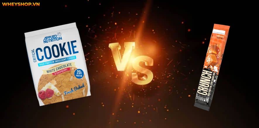 Bánh Applied Critical Cookies là thanh protein cao sẽ đáp ứng sự thèm ăn của bạn. Cùng WheyShop Review đánh giá Bánh Applied Critical Cookies có tốt không...