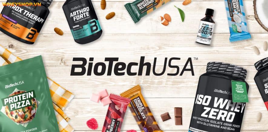Biotech Protein Bar có dạng thanh như bánh xốp, nhưng hàm lượng protein cao. Cùng WheyShop review đánh giá bánh protein Biotech Protein Bar có tốt không...