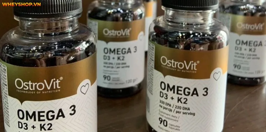 Ostrovit Omega-3 D3+K2 bảo vệ sức khỏe toàn diện (não, thị lực, tim, da...). Hãy tham khảo bài viết của WheyShop để review đánh giá Ostrovit Omega-3 D3+K2...