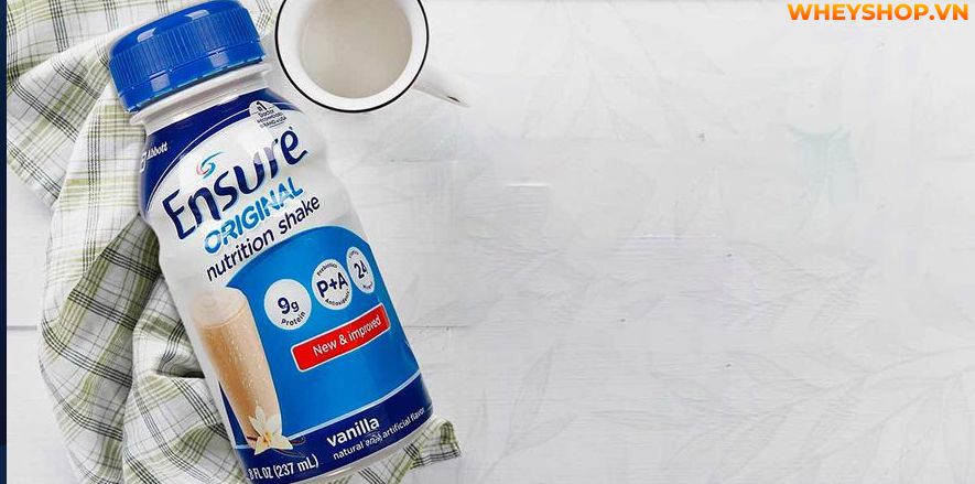 Nếu bạn đang băn khoăn không biết sữa Ensure tăng cân có tốt không thì hãy cùng WheyShop tham khảo chi tiết bài viết dưới đây ngay nhé...Nếu bạn đang băn khoăn không biết sữa Ensure tăng cân có tốt không thì hãy cùng WheyShop tham khảo chi tiết bài viết dưới đây ngay nhé...
