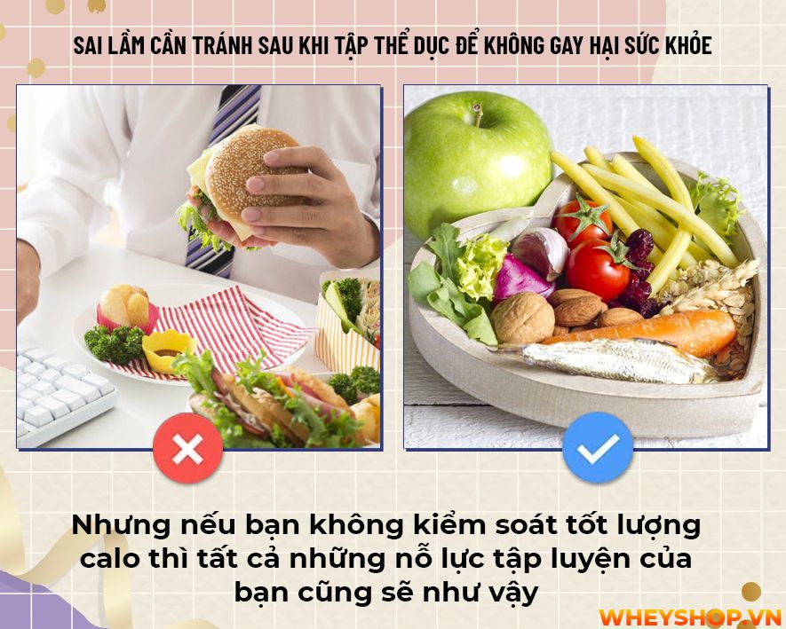 Liệu bạn đã bao giờ tự hỏi mình rằng sau khi tập gym không nên làm gì? Cùng WheyShop tìm hiểu 17 điều cấm kị không nên làm sau khi tập gym...