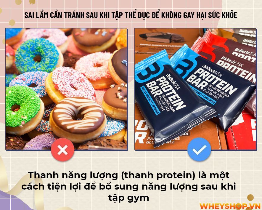 Liệu bạn đã bao giờ tự hỏi mình rằng sau khi tập gym không nên làm gì? Cùng WheyShop tìm hiểu 17 điều cấm kị không nên làm sau khi tập gym...