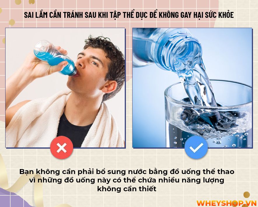 Liệu bạn đã bao giờ tự hỏi mình rằng sau khi tập gym không nên làm gì? Cùng WheyShop tìm hiểu 17 điều cấm kị không nên làm sau khi tập gym...