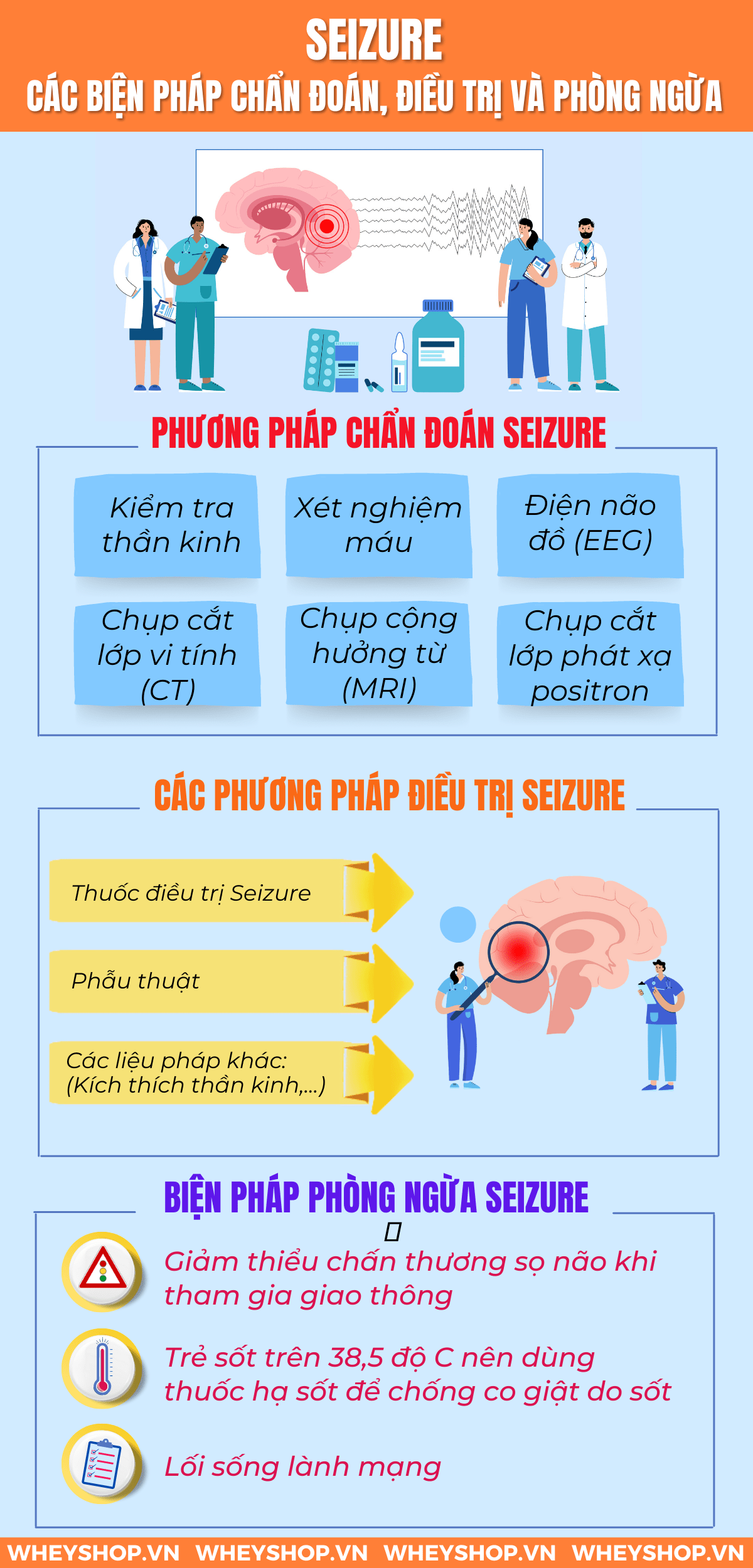 Các vấn đề về thần kinh luôn là mối quan tâm đặc biệt của mọi người, đặc biệt là các bệnh thần kinh dễ gặp phải. Vậy Seizure là gì ? Bạn có biết những dấu...