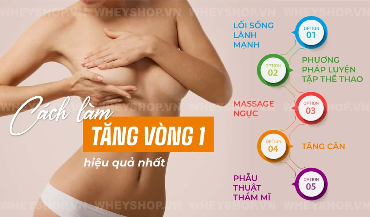 Chị em có lo lắng khi mình vào diện ngực lép không? Ngực nhỏ khiến cho cơ thể mất cân đối. Hãy cùng WheyShop tìm hiểu xem số đo vòng 1 bao nhiêu là lép nhé!