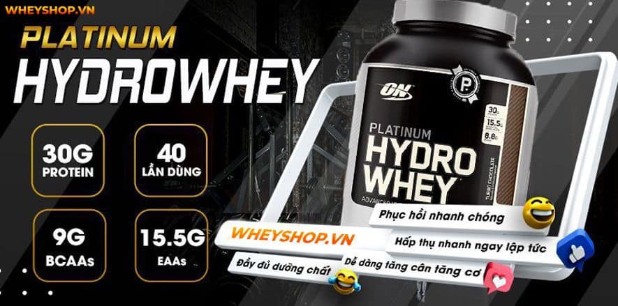Bạn thắc mắc ISO 100 và Platinum Hydrowhey có điểm gì khác biệt? Loại nào phù hợp với bạn hơn. WheyShop đánh giá khách quan ISO 100 và Platinum Hydrowhey...